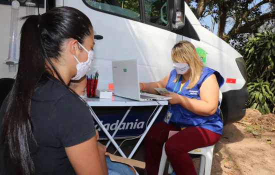 “Cidadania Móvel” promoveu orientações a moradores do bairro Represa e região