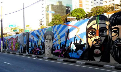 Santo André seleciona projetos de graffiti para o Viaduto Santos Dumont