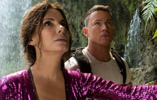 Com Sandra Bullock e Channing Tatum