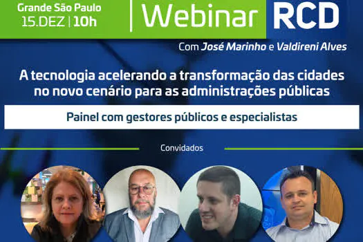 Webinar mostra como as Prefeituras inovam nos serviços públicos