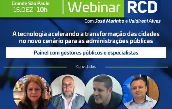 Webinar mostra como as Prefeituras inovam nos serviços públicos