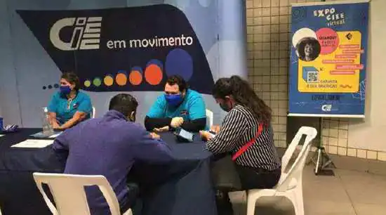 CIEE faz cadastramento para vagas de estágio e aprendizagem na estação Paraiso do Metrô