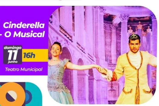 Musical ‘Cinderella’ é atração neste fim de semana em Mauá