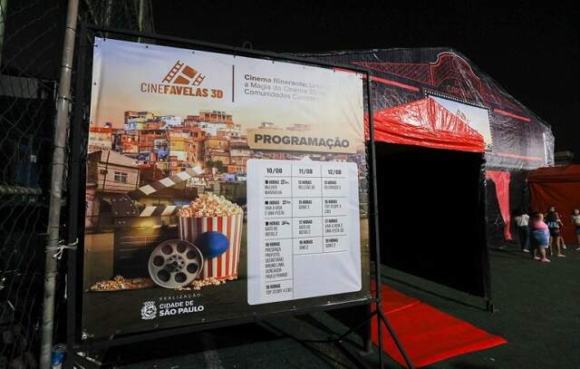 SP inaugura projeto CineFavelas 3D no Jardim Peri