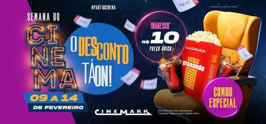 Cinemark do Atrium Shopping recebe Semana do Cinema