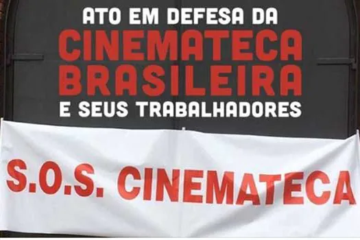 Funcionários da Cinemateca fazem ato em defesa da instituição