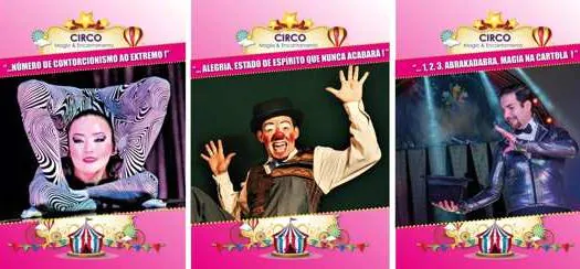 Linha 8-Diamante recebe exposição fotográfica que registra a magia do universo circense