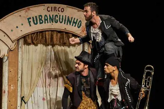 Trupe Lona Preta apresenta temporada gratuita do espetáculo “O Circo Fubanguinho”