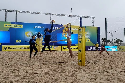 Chuva e volta de Naiana são destaques no primeiro dia na segunda etapa Open