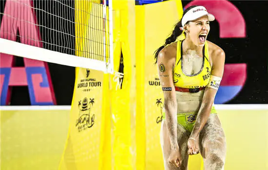 Circuito Mundial: Ágatha e Duda vencem holandesas e estão na final em Cancún