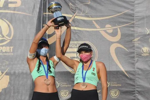 CIRCUITO SUL-AMERICANO: Andressa/Vitória ganha bronze, e Brasil conquista temporada 2020