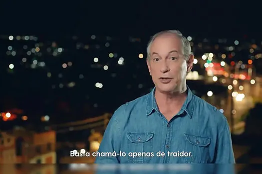 Em vídeo, Ciro defende chamar Bolsonaro apenas de ‘traidor’