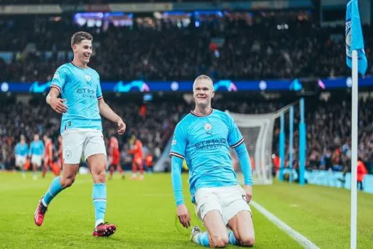 City faz três no Bayern e leva vantagem ampla para a Alemanha nas quartas Liga dos Campeõe