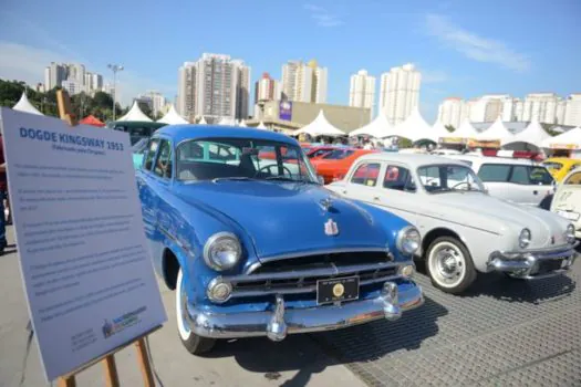 Esplanada do Paço Municipal de São Bernardo recebe 2ª edição do Classics Cars