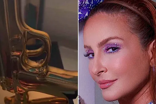 Claudia Leitte é criticada por foto de abajur no formato de arma sobre uma bíblia