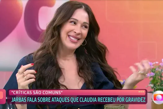 Claudia Raia anuncia sexo e nome do seu bebê no “Mais Você”