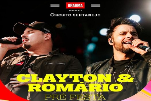 Caldas Country Festival anuncia Clayton e Romário na pré festa 2023