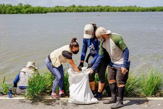 Mutirão de limpeza marca as celebrações do Mês do Manguezal no Pará