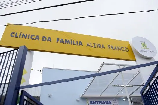 Santo André inaugura Clínica da Família Alzira Franco