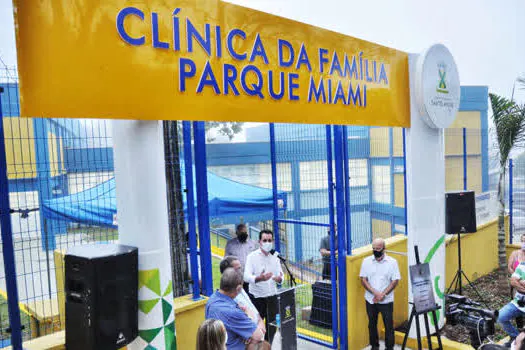 Santo André inaugura Clínica da Família Parque Miami