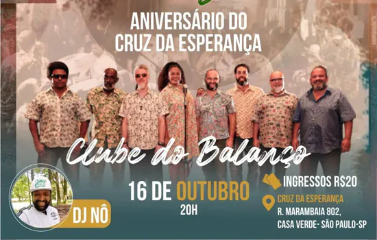 Clube do Balanço retorna aos palcos neste sábado (16) em SP