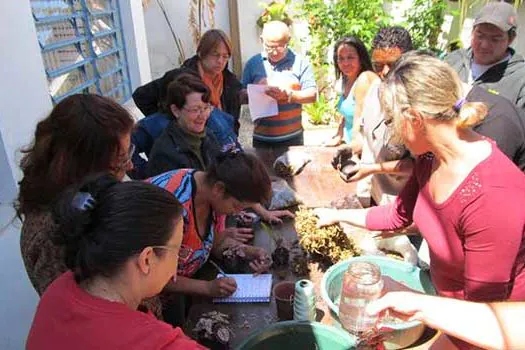 Instituto Acqua realiza oficina gratuita de jardinagem e paisagismo