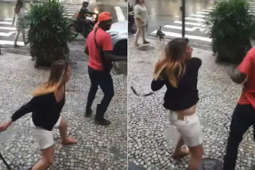 COB desmente mulher que agrediu entregador no Rio: ‘Jamais atuou na entidade’_x000D_