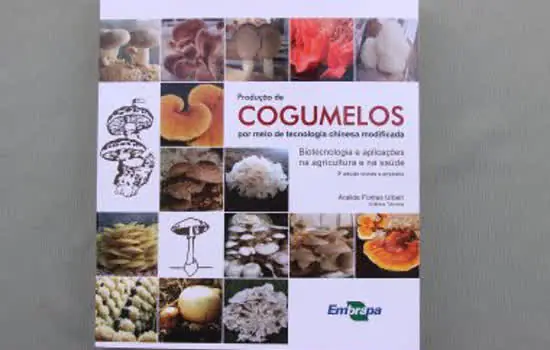 Embrapa oferece gratuitamente livro sobre produção de cogumelos