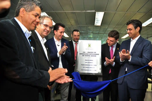 Santo André inaugura COI com videomonitoramento em tempo real