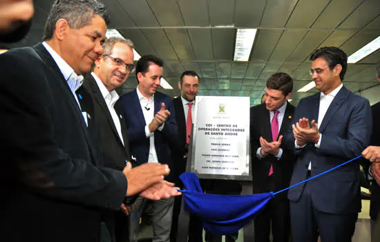 Santo André inaugura COI com videomonitoramento em tempo real