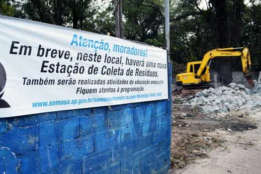 Santo André leva Estação de Coleta para o Jardim Cristiane