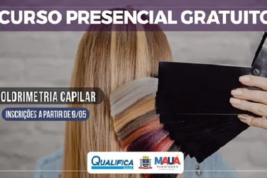 Prefeitura de Mauá oferece curso de Colorimetria Capilar