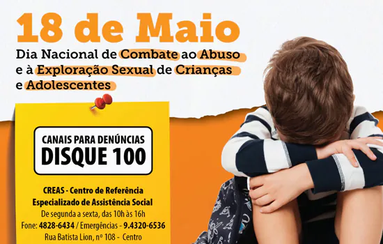 Ribeirão Pires reforça combate ao abuso sexual de crianças e adolescentes