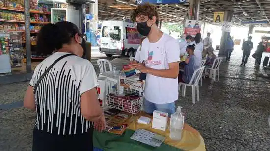 Terminal São Mateus recebe ação de conscientização contra a homofobia