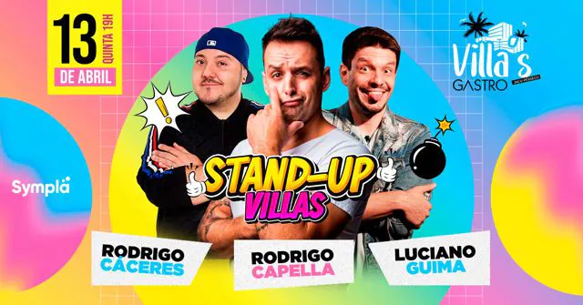 Stand Up Villas apresenta Rodrigo Capella