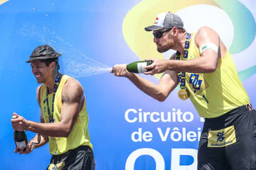 Circuito Brasileiro:Alison e Álvaro Filho vencem e conquistam terceiro título na temporada