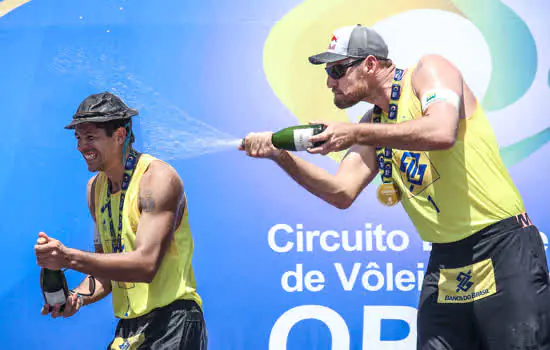 Circuito Brasileiro:Alison e Álvaro Filho vencem e conquistam terceiro título na temporada