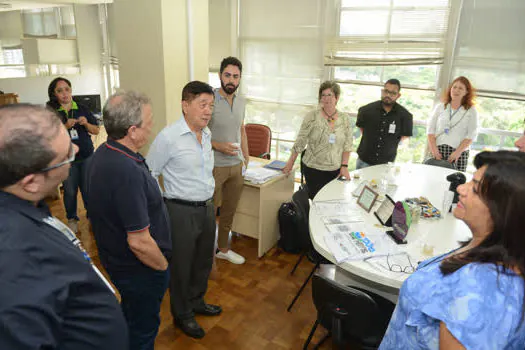 Sala de Empreendedor de São Bernardo recebe comitiva de Santa Catarina