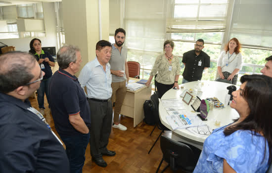 Sala de Empreendedor de São Bernardo recebe comitiva de Santa Catarina