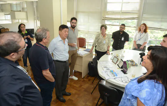 Sala de Empreendedor de São Bernardo recebe comitiva de Santa Catarina