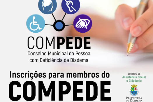 COMPEDE de Diadema abre inscrições para candidatos à eleição 2019