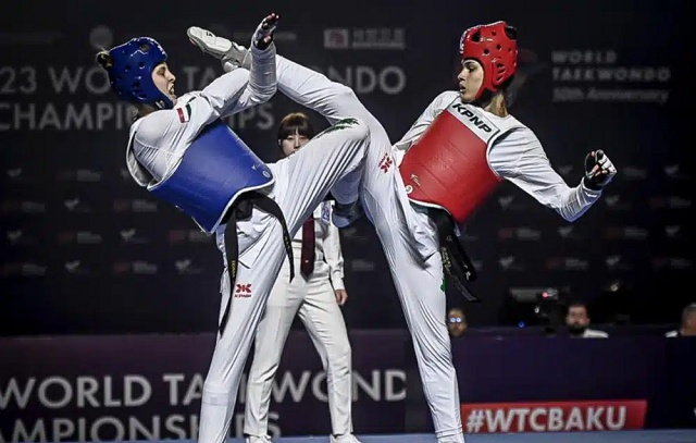 Maria Clara Pacheco é bronze no Mundial de Taekwondo
