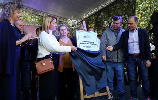 Auricchio inaugura novo Complexo Educacional