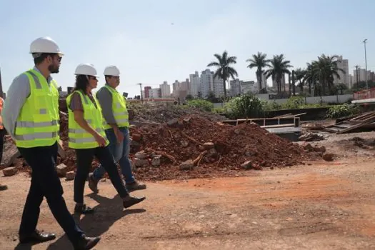 Santo André: equipe do BID visita obras do Complexo Viário Santa Teresinha