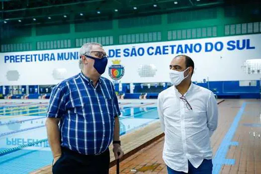 São Caetano moderniza iluminação do Conjunto Aquático Leonardo Sperate