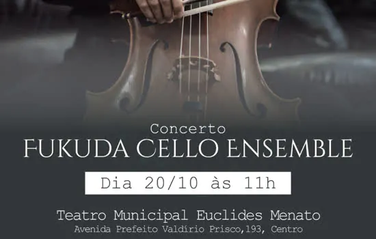 Ribeirão Pires receberá concerto do Fukuda Cello Ensemble nesse domingo