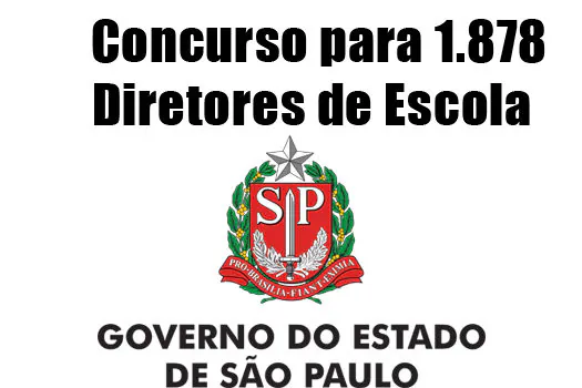 Governo de SP autoriza concurso para 1.878 diretores de escola