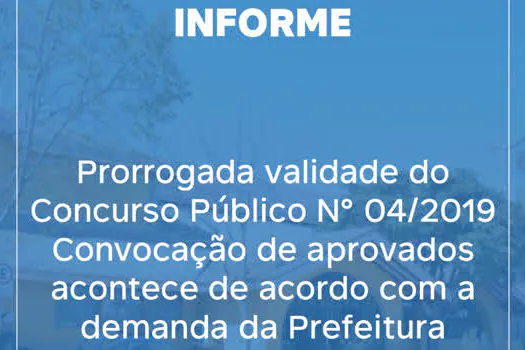 Prefeitura de Ribeirão Pires prorroga validade de Concurso Público