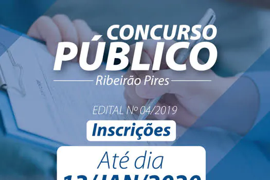 Ribeirão Pires está com inscrições abertas para Concurso Público