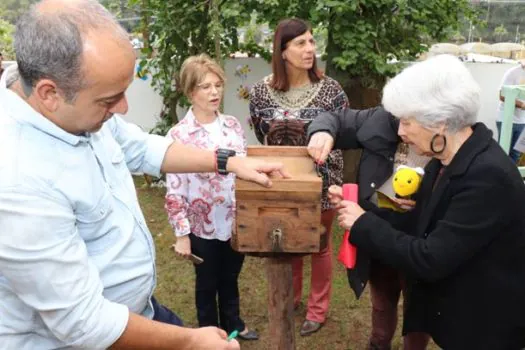 Ribeirão Pires revitaliza Jardim no Centro de Referência ao Idoso